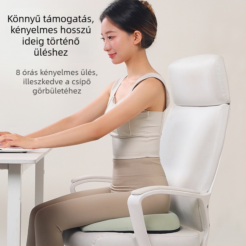 Aranyér ülőpárna posztoperatív ápoláshoz, memóriahab, lélegző üreges kialakítás, kismamáknak és irodai használatra