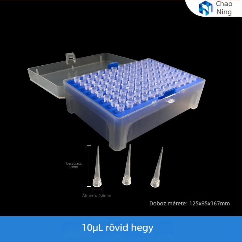 Egyszer használatos szűrős pipettahegyek, 10–1000 μL, steril csomagolás, Han Yining