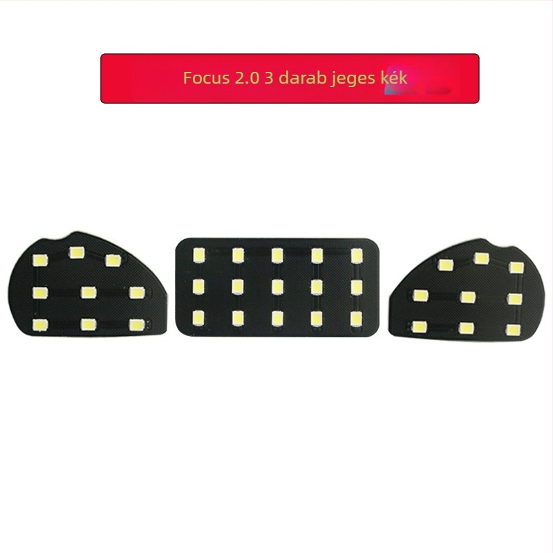 Ford Focus belső tető LED olvasólámpa – kompatibilis az eredeti halogén izzóval