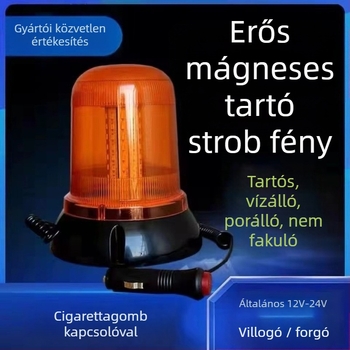 HY-08 LED tető világítás autókhoz, 12-24V, 20W, 0.5A, ABS ház