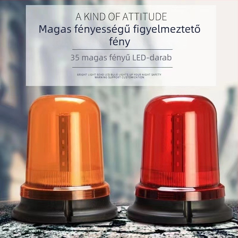 HY-08 LED tető világítás autókhoz, 12-24V, 20W, 0.5A, ABS ház