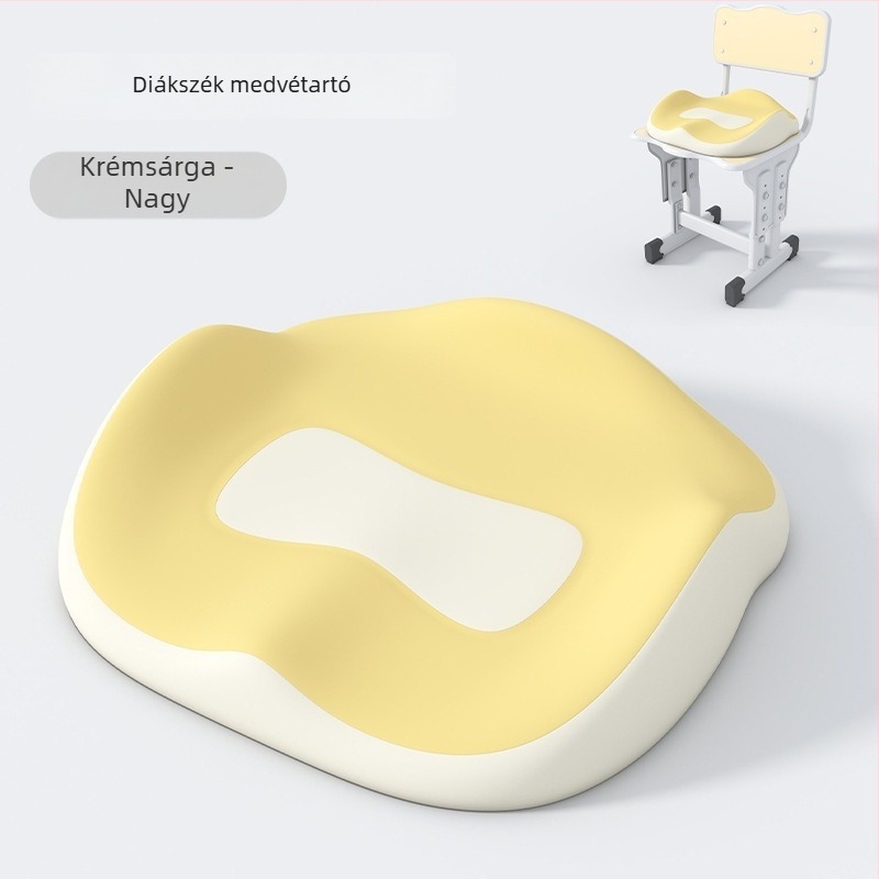 Ülőpárna testtartás javításához - Hosszú ülés támogatása, Memóriahab, Anyag: utánzat brokát szövet, Stílus: Modern Minimalista, Modell: JLD18