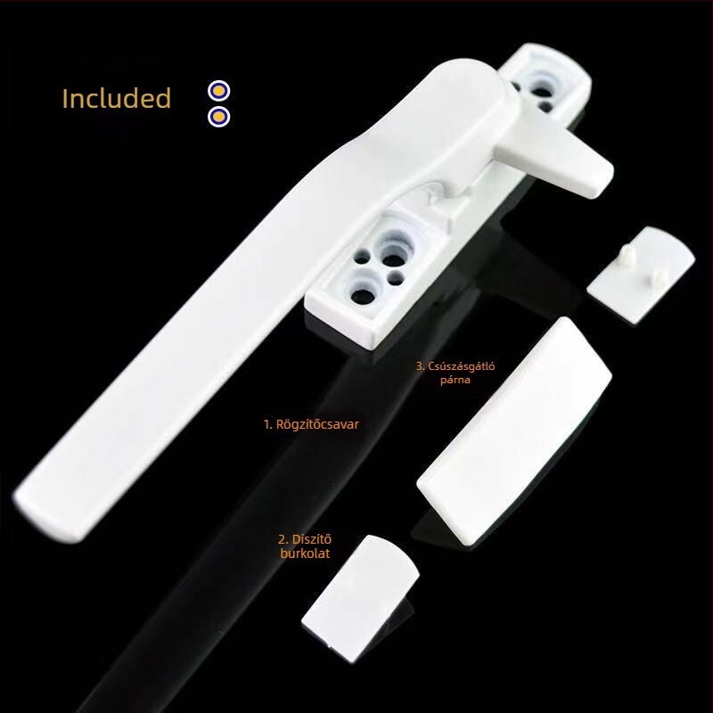 Lonoway LM-C1927 alumínium ötvözet ablakfogantyú műanyag-acél ablakhoz, modell LM-C1927, stílus modern egyszerű