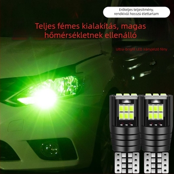 LED autó rendszámtábla világítás - 18-SMD, T10/W5W alap, univerzális kompatibilitás, modell T10171