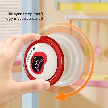 Cookie vákuumos ajtófogó üveghez - tolás-húzás, ABS, injekciós öntés, háztartási