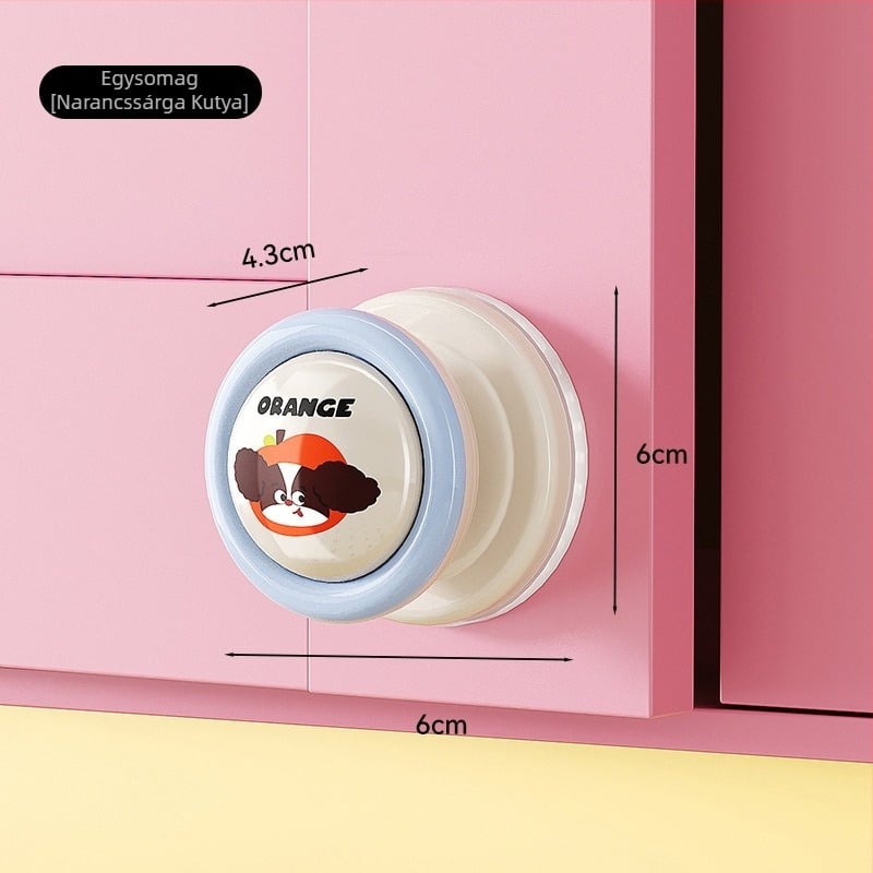 Cookie vákuumos ajtófogó üveghez - tolás-húzás, ABS, injekciós öntés, háztartási