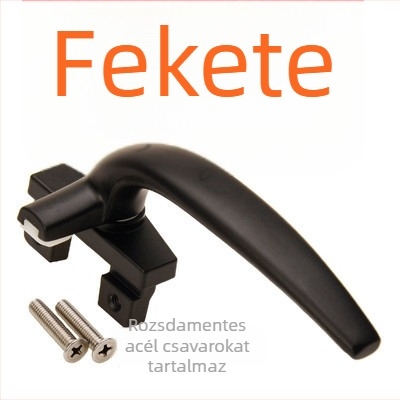 Ablakkezelő LM-C1912 – alumíniumötvözet, porfestett felület, profil 38 ablak, sík toló működés, bal- vagy jobbkezes, alumínium ajtókhoz és nyíló ablakokhoz