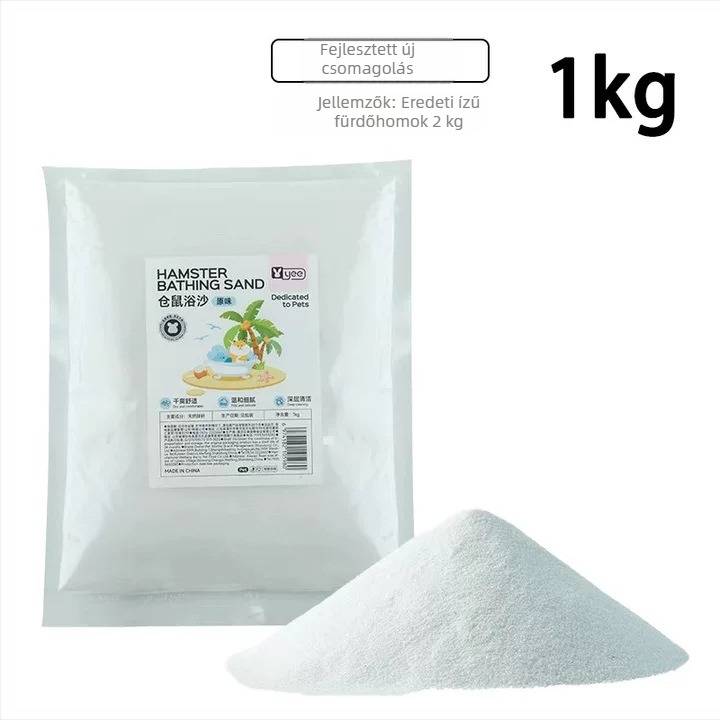 Hörcsög fürdőhomok — dezodoráló hatás, 20 darabos csomag, Shandong eredetű, hörcsögöknek