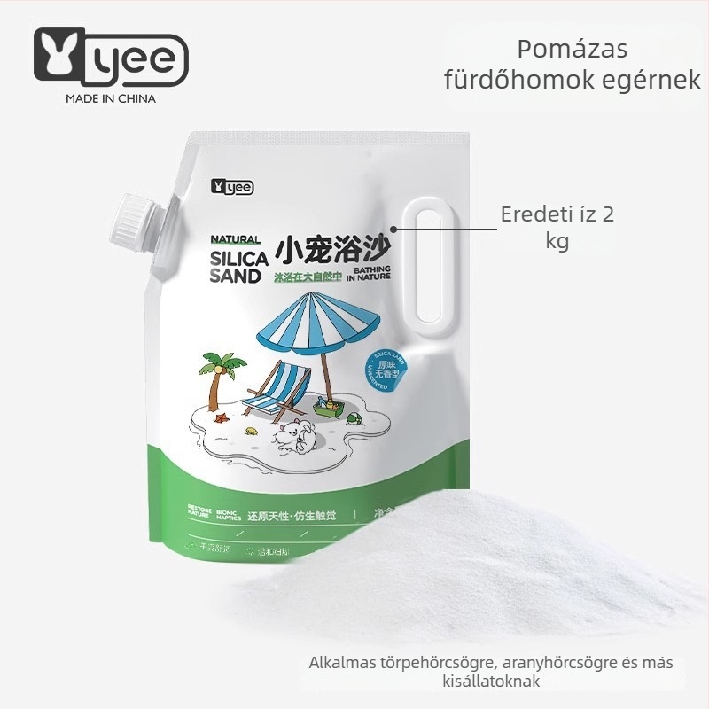 Hörcsög fürdőhomok — dezodoráló hatás, 20 darabos csomag, Shandong eredetű, hörcsögöknek