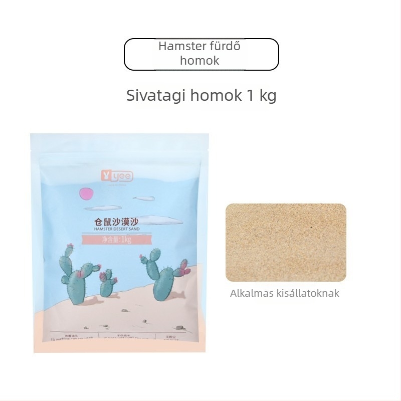 Hörcsög fürdőhomok — dezodoráló hatás, 20 darabos csomag, Shandong eredetű, hörcsögöknek