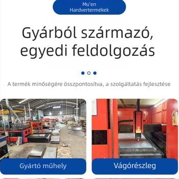 Lemez ház ipari berendezésekhez, testreszabott gyártás; anyagok: rozsdamentes acél, alumínium ötvözet, vas, szénacél, rozsdamentes acél 304, rézlemez; vastagság 0,5–20 mm; lézeres vágás és hajlítás; tolerancia ±0,01–0,1 mm; felületkezelések: anodizálás, po