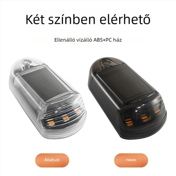 LED napelemes tetővilágítás teherautókhoz és pickupokhoz – vezeték nélküli, villogó és pilótalámpa, modell warning020, 12V, PVC, univerzális kompatibilitás, testreszabható