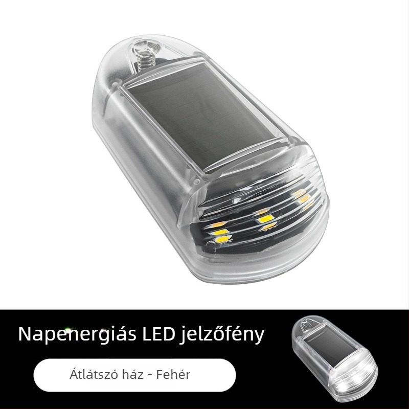 LED napelemes tetővilágítás teherautókhoz és pickupokhoz – vezeték nélküli, villogó és pilótalámpa, modell warning020, 12V, PVC, univerzális kompatibilitás, testreszabható