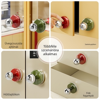 imega Y3948 Vákuumos ajtófogantyú — Fúrás nélkül, PET+ABS+rozsdamentes acél, felület: injekciós formázás