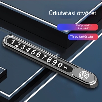 Fém autó ideiglenes parkolási szám-tábla dísz – kapcsolati telefon megjelenítésére; Márka Ancient style; Anyag Fém; Logó nyomtatás Elérhető; Típus Egyéb