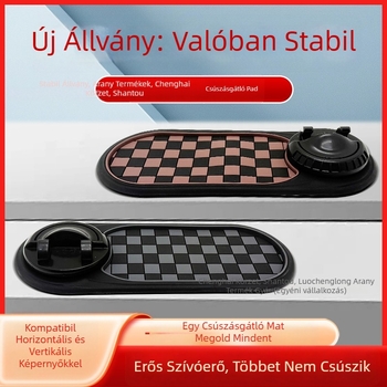 Autós telefon-tartó csúszásmentes párnával — PVC, modell K88, testreszabás elérhető, határokon átívelő export elérhető
