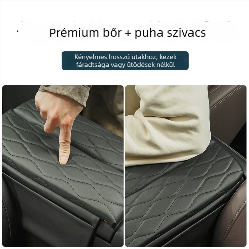 Speciális bőr kartámasz párna a Chery Tiggo 7-hez – bőr, kompatibilis a Tiggo 7-tel, belső magasság-növelés