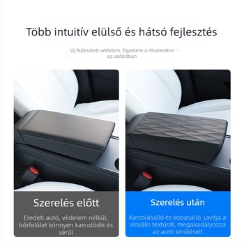 Tesla Model 3/Y középkonzol kartámasz fedél – műanyag védőburkolat belső kiegészítő, termékkód Al1024466882