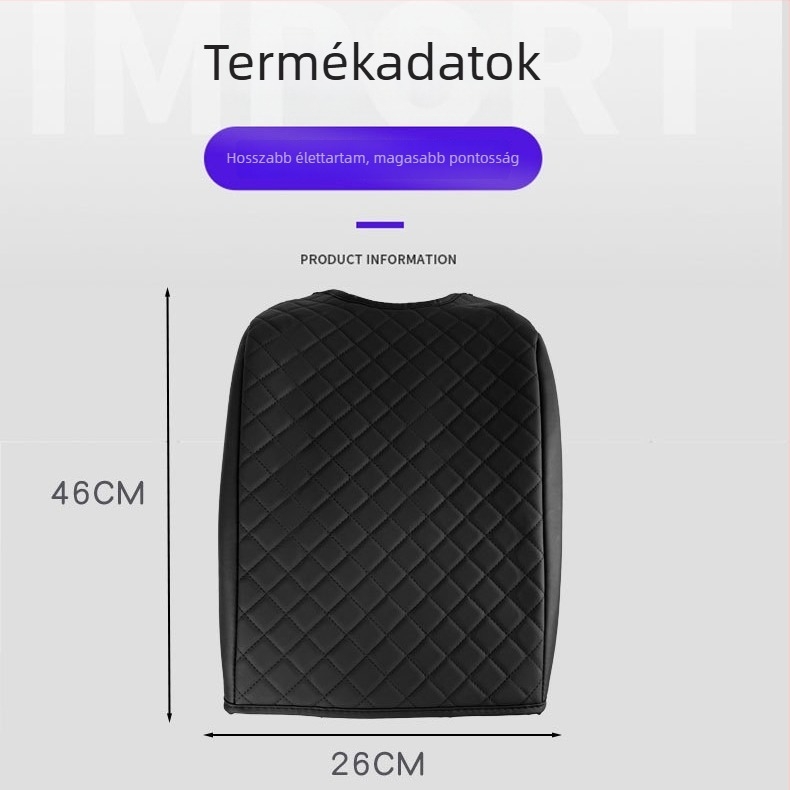 Ford F-150 középső konzol karvédő párna (bőr, F150 modell, súly 180 g, testreszabható feldolgozás)