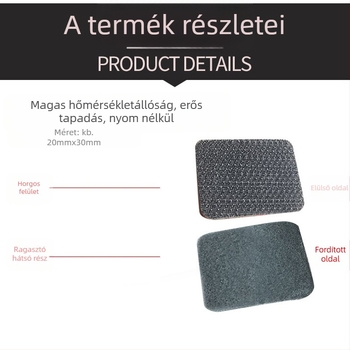Autódekoráció Velcro-val a műszerfalhoz, csúszásmentes alátét, dupla oldalú Velcro, fényblokkoló