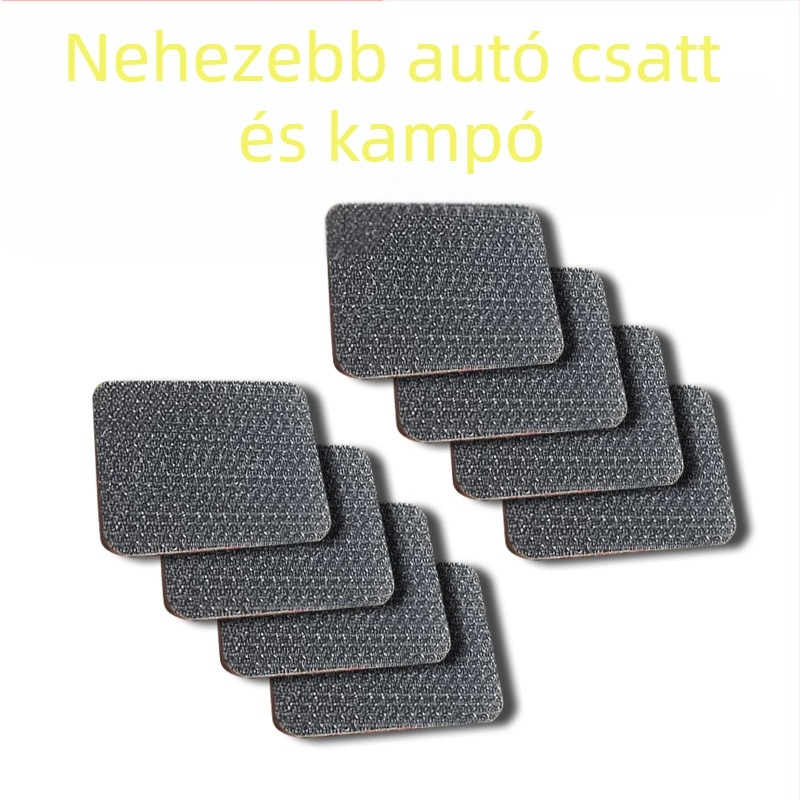 Autódekoráció Velcro-val a műszerfalhoz, csúszásmentes alátét, dupla oldalú Velcro, fényblokkoló