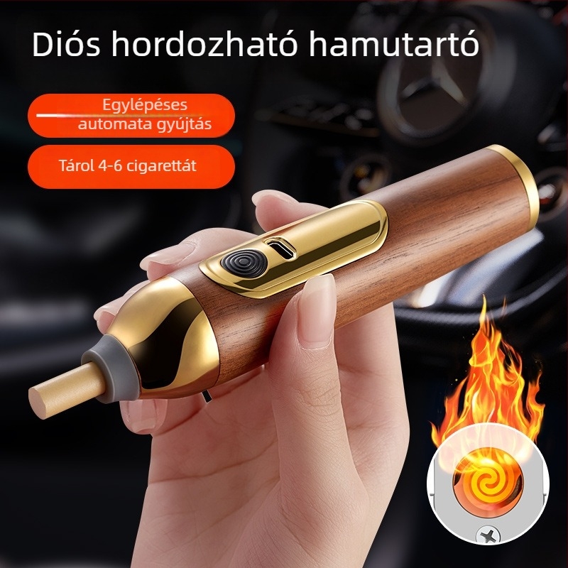 Autós hamutál diófa, minimalist stílus, könnyű luxus, YANMIAO, nyomtatott logó