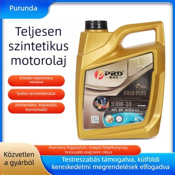 Teljesen szintetikus benzines motorolaj 5W-40 autókhoz, API SP