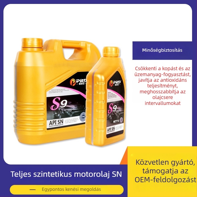 Prunda teljesen szintetikus motorolaj személyautókhoz, 5W-30, API SN