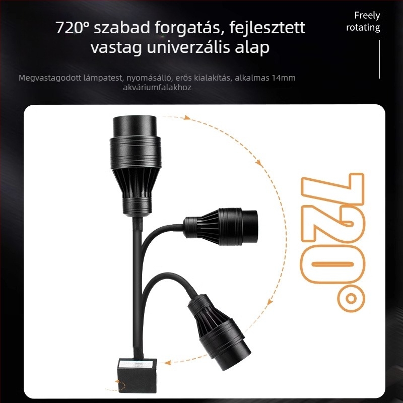 Akvarisztikus tájvilágító lámpa (Márka BESSN; Nem importált; Vízálló)