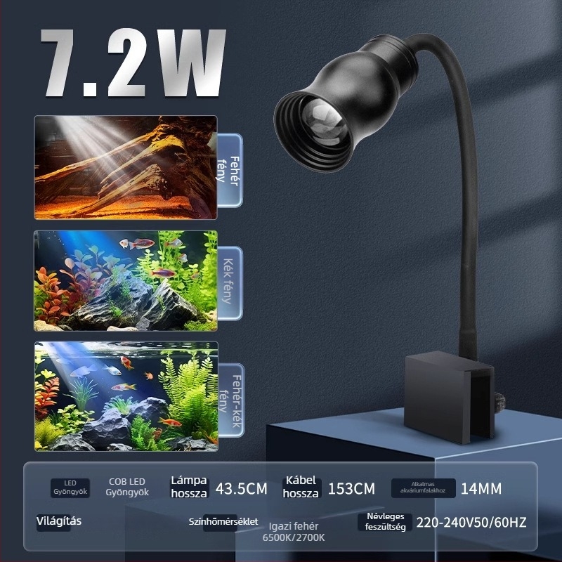 Akvarisztikus tájvilágító lámpa (Márka BESSN; Nem importált; Vízálló)