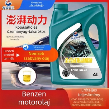 Teljesen szintetikus motorolaj, API SP, SAE 5W-30, SL Osztály, Személyautóhoz