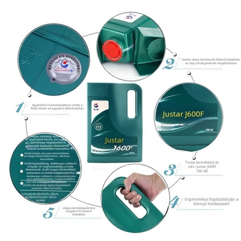 Great Wall Jinjixing motorolaj J600F SP 5W-40 benzinmotorhoz, sedanhoz, API SN, SAE 5W-40