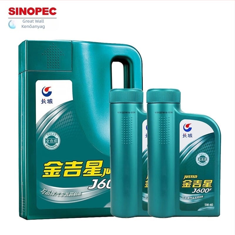 Great Wall Jinjixing motorolaj J600F SP 5W-40 benzinmotorhoz, sedanhoz, API SN, SAE 5W-40