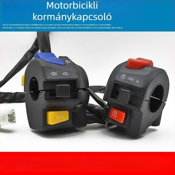 Mojielong EN125 Kormánykapcsoló készlet kürttel és fényszóróval