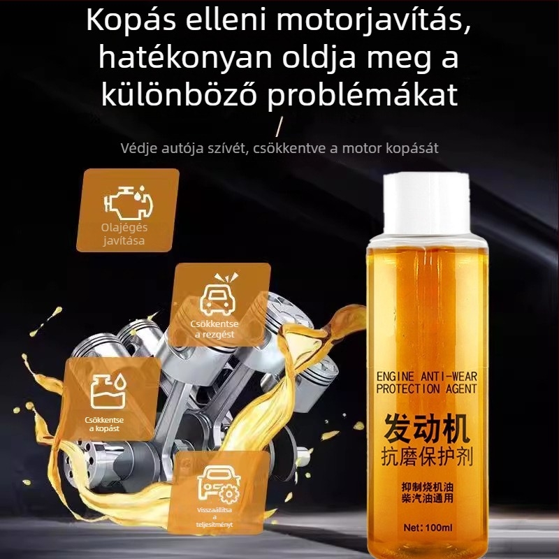 Town Head motorolaj adalék — kopásállóság, zajcsökkentés, rezgéscsillapítás, motorjavító adalék