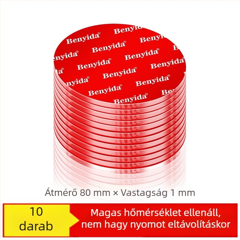 Benyida Autótelefon-tartó Alap Dupla Oldali Nano Adhesív Szalaggal, Magas Viskozitás