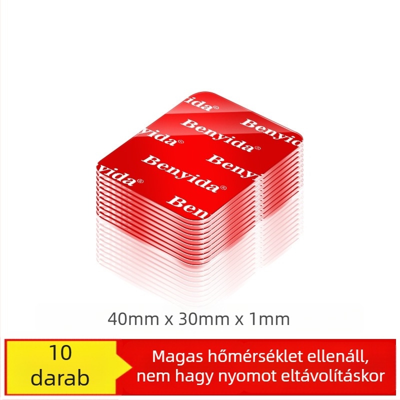 Benyida Autótelefon-tartó Alap Dupla Oldali Nano Adhesív Szalaggal, Magas Viskozitás