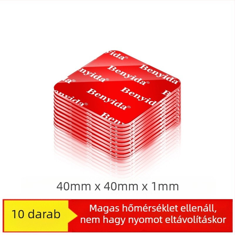 Benyida Autótelefon-tartó Alap Dupla Oldali Nano Adhesív Szalaggal, Magas Viskozitás