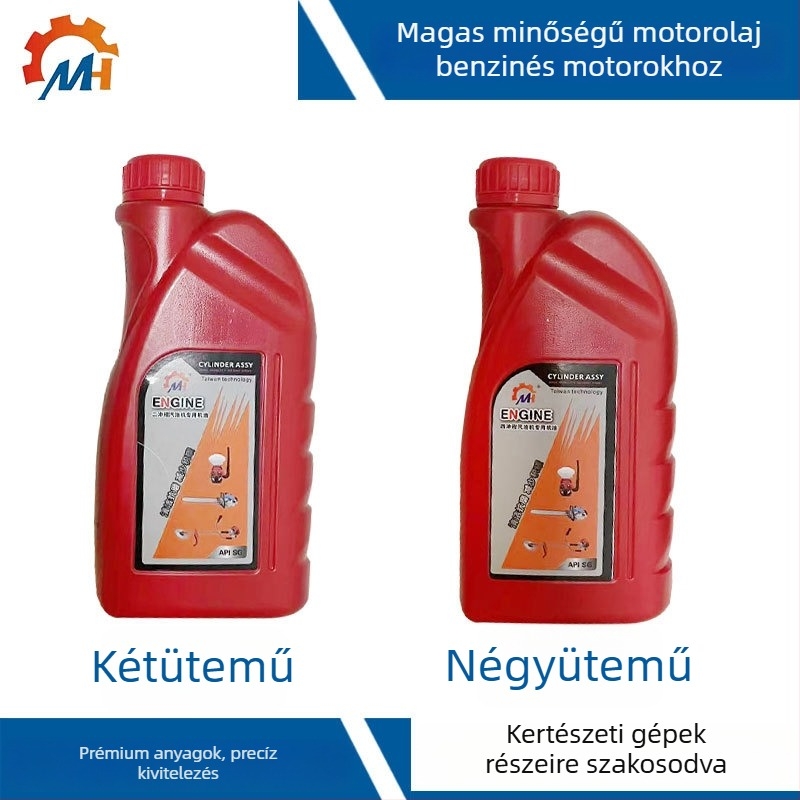 MH 2T/4T olaj kerti gépekhez | kétütemű és négyütemű motorokhoz | kapacitás 1 L | modell 2T/4T