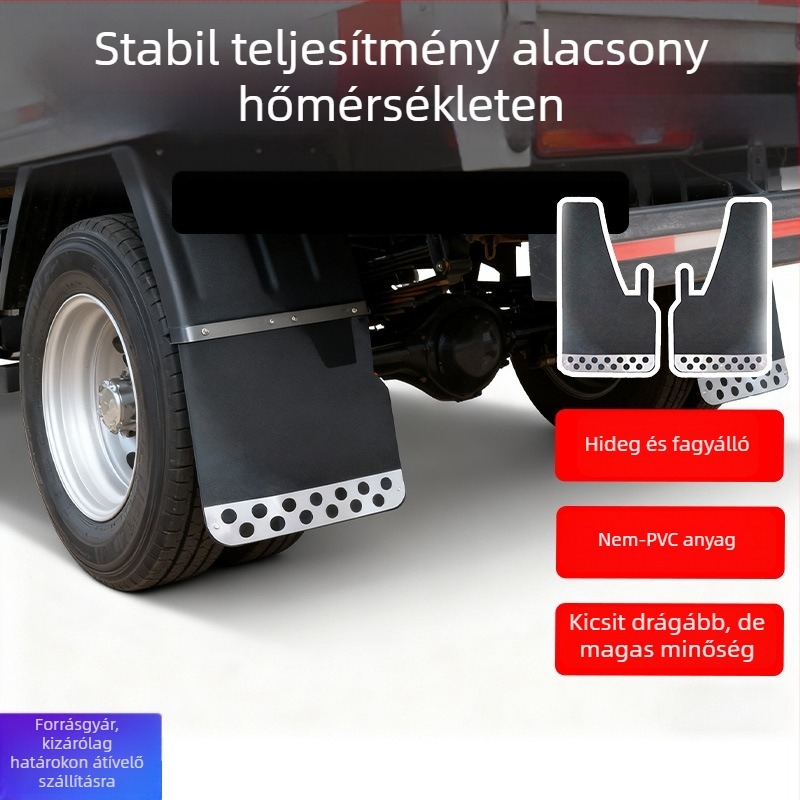 Autó kerékvédő sárvédő, univerzális típus, AC-235 modell, anyagok: PE/EVA/Metal, vízálló.