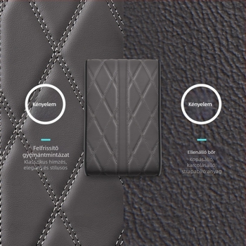 Autó kartámasz memóriahabos emelő párna, univerzális kompatibilitás, testreszabható feldolgozás