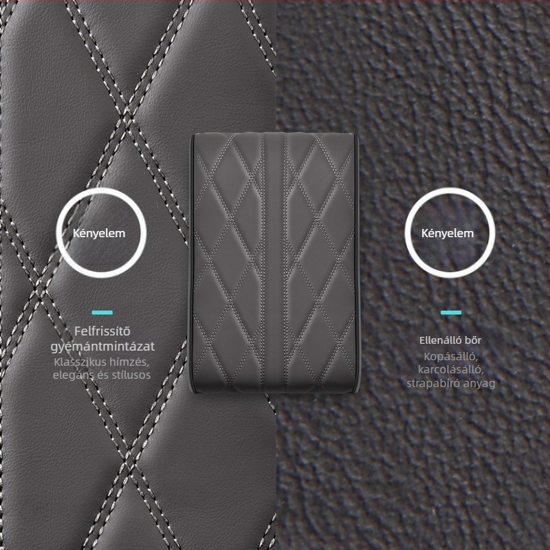 Autó kartámasz memóriahabos emelő párna, univerzális kompatibilitás, testreszabható feldolgozás