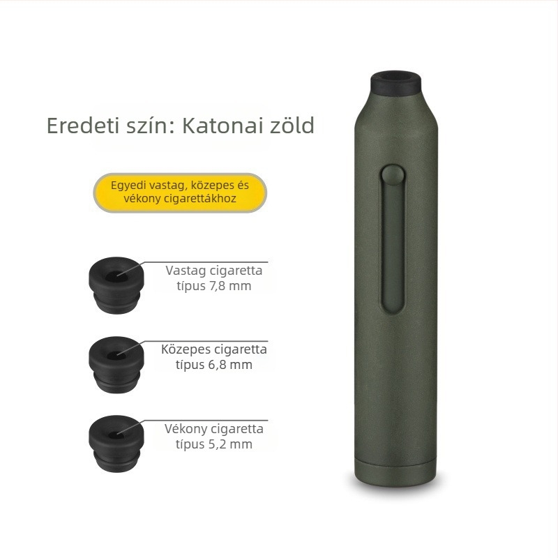 Autóba való cigarettás készlet egy gombnyomásos eloltóval, hamu nélkül, modell XC-YHG13, XCLPF, anyag: gyanta, belső használatra, 60 g