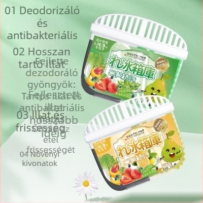Hűtőszekrény szagtalanító doboz aktív szénnel és sterilizálással, SAFEBET hazai márka, 120 g, 100 darabos csomag
