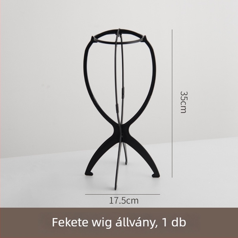 Baiyao Wigs parókaállvány – paróka támogatás és tárolás, 90 g