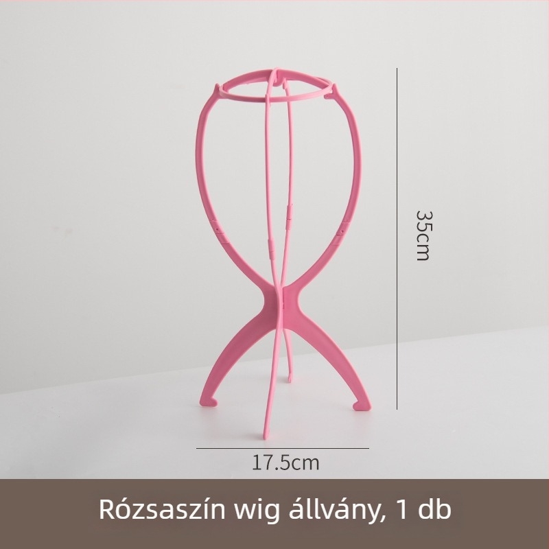 Baiyao Wigs parókaállvány – paróka támogatás és tárolás, 90 g