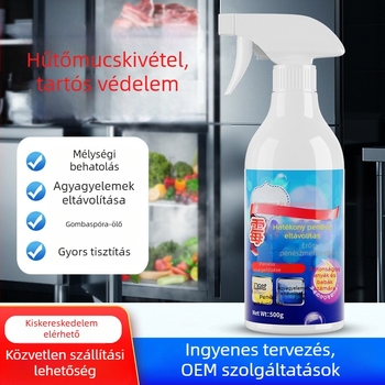 Lian Jie penészmentesítő spray – falakhoz, hűtőkhöz és mosógép tömítőgumijaihoz; 500 ml; mély fertőtlenítés, szageltávolítás; többfunkciós tisztítószer