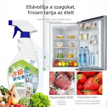 Többszörös tisztító hűtőszekrényhez, sütőhöz és mikrohullámú sütőhöz – mély dekontamináció, kalciumlerakódások eltávolítása, citrom illat, 24 üveges csomag