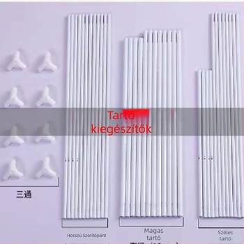 T-alakú csatlakozó szúnyoghálókhoz – acélszerkezetű tartó, általános használat, univerzális kompatibilitás, egyszerű telepítés támogatott