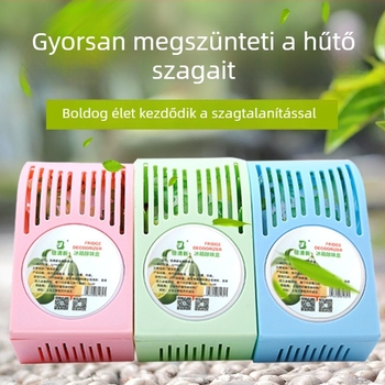 Yierjing hűtőszagtalanító bambusz aktív szénnel, természetes illat, 100 g, 120 darabos doboz, Zhejiang eredetű